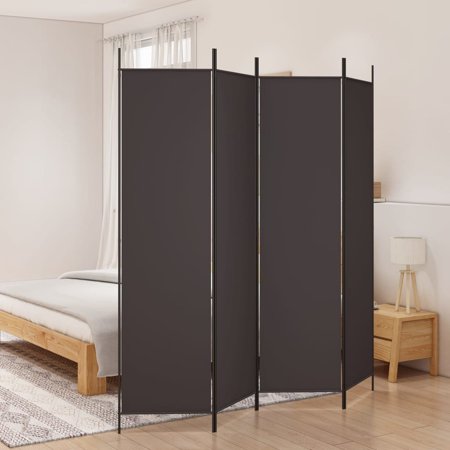 vidaXL 3枚パネル 間仕切り アントラシート 150x200cm ファブリック家具 間仕切り 代引不可