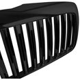 thumbnail image 4 of Black Front Bumper Hood Grill Grille Assembly Vertical Style Made For And Compatible With 1994 - 2001 Dodge RAM 1500 2500 3500 94 95 96 97 98 99 00 01, 4 of 8