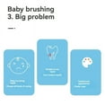 thumbnail image 3 of OUSITAID 4pcs Children‘s Toothbrush  Silicone Toddler Toothbrush with Suction Cup Base  Children‘s Soft Bristle Toothbrush  A Set of 4 Soft Bristle Silicone Children‘s Finger Toothbrush, 3 of 7
