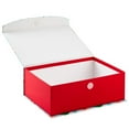 thumbnail image 2 of Hallmark 13" Medium Holiday Gift Box (Light Blue and Red), 2 of 4