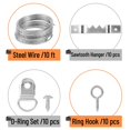 thumbnail image 4 of Mr. Pen- Kit para colgar cuadros, 220 piezas, colgadores de cuadros, clavos para colgar cuadros, colgadores de pared, ganchos para colgar cuadros, accesorios para colgar marcos, ganchos para cuadros,, 4 of 5