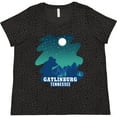 thumbnail image 3 of Inktastic Smoky Mountains Gatlinburg Tennessee with Bear Women's Plus Size T-Shirt, 3 of 5