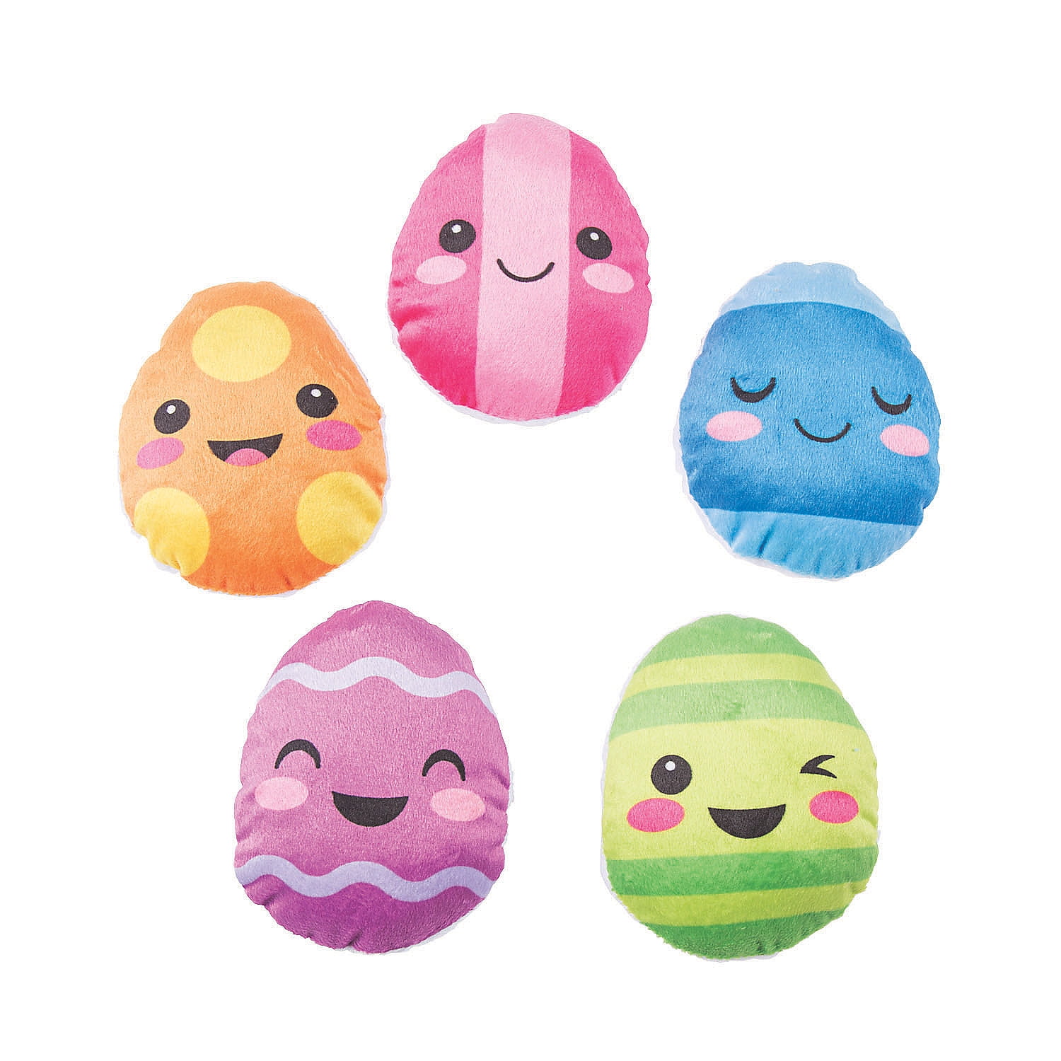 egg shaped stuffed animals