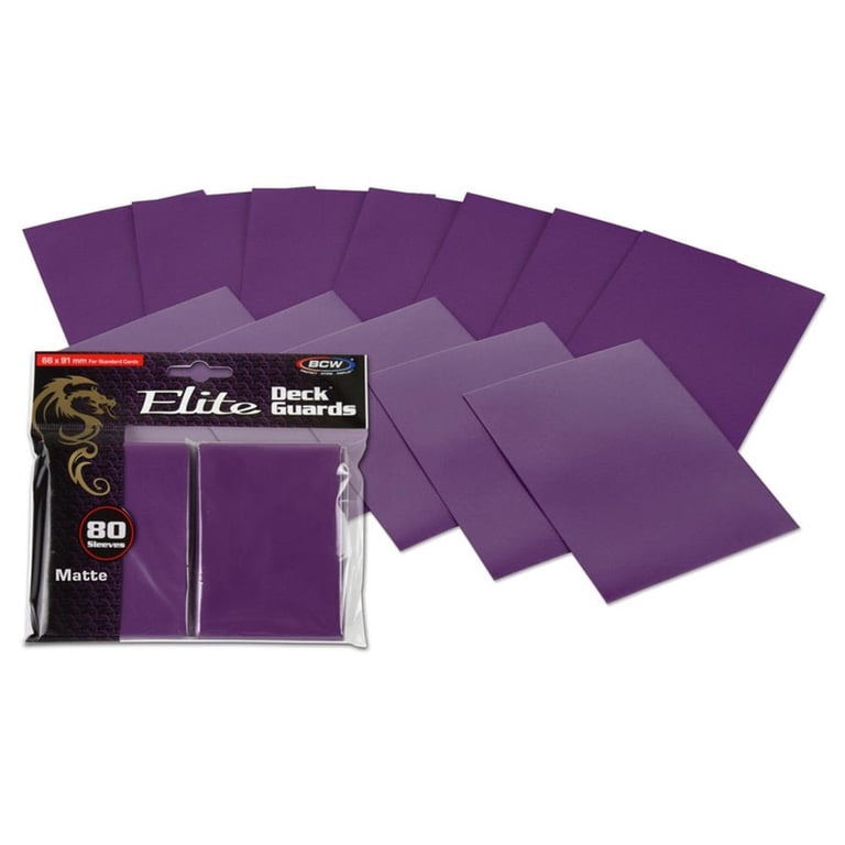 BCW Supplies Elite Matte Card Sleeves - Mulberry (80) New - Walmart.com BCW Supplies Elite Matte Card Sleeves - Mulberry (80) New - Walmart.com