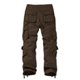 thumbnail image 4 of Pantalones Cargo Match Wild para Hombre Café Oscuro Talla 28, 4 of 6
