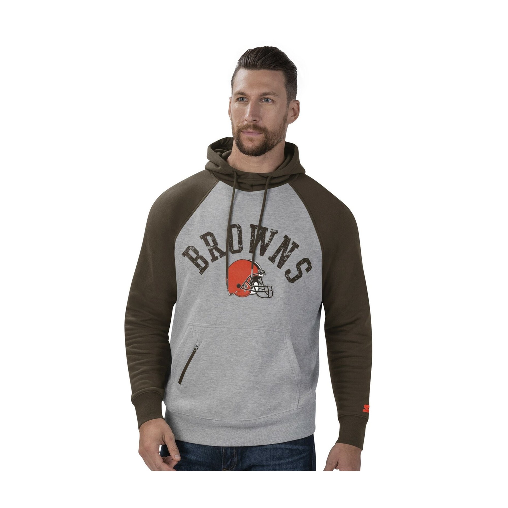 STARTER Mens Cleveland Browns Hoodie Sweatshirt, Brown, Large | Walmart  Canada