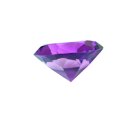 thumbnail image 2 of Tripact 100 mm Amethyst Purple Diamond Shaped Jewel Crystal Paperweight, 2 of 2