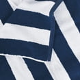 thumbnail image 7 of Utopia Towels Pack of 4 Cabana Beach Towels, Oversized 30 x 60 Inches Cotton Beach Towel Set, Smooth Ring Spun Texture for Pool and Swim Days, Modern Striped Design Bath Towels, Navy, 7 of 7