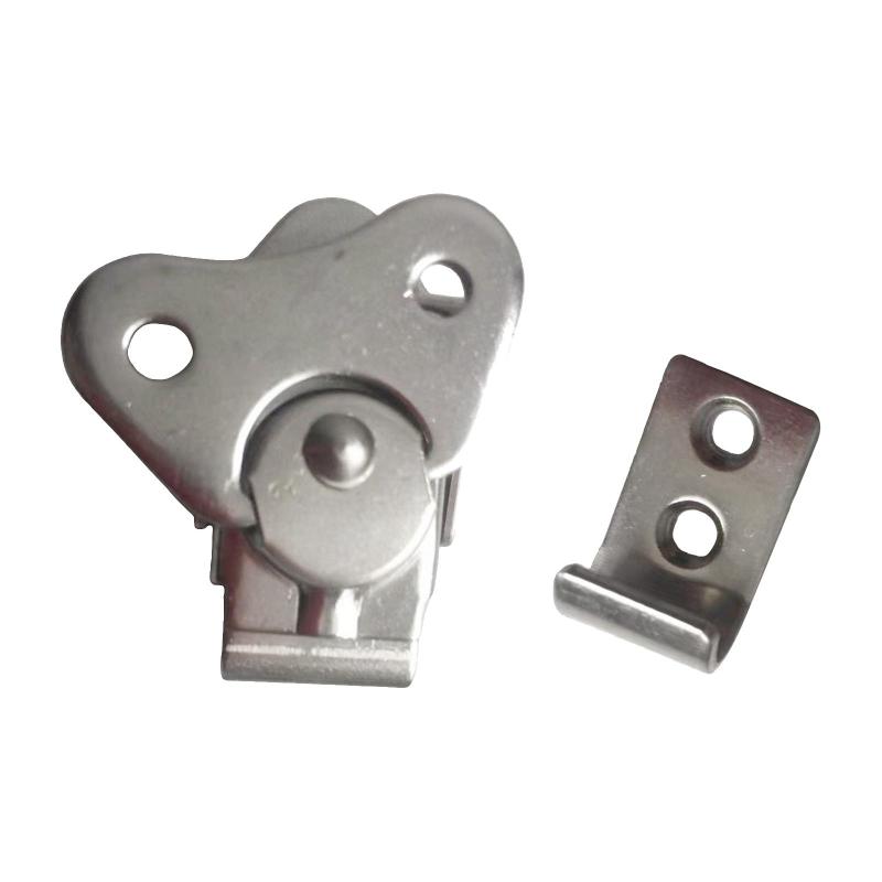 Marine Grade Stainless Steel Swivel Eye Hasp Door Latch Boat Safety