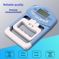 thumbnail image 4 of Xiangshan Blue Electronic Grip Dynamometer with Adjustable Grip Distance, Intelligent Counting Function, Spring Loaded Design - Compact & Portable Fitness Equipment for Rehabilitation Training and, 4 of 6
