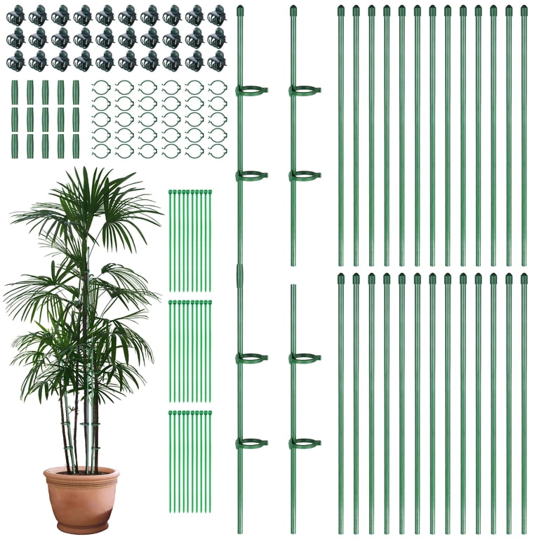 Bocaoying 30-Piece Adjustable Plant Support Stakes photo 1