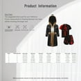 thumbnail image 5 of TiaoBug Kids Boys Boxing Robe Short Sleeve T-shirt and Shorts Set Boxer Fancy Dress Hooded Cloak Purple 14, 5 of 5