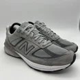 thumbnail image 1 of New Balance Shoes Mens Size 12 M 990v5 Gray Suede Running Sneakers Ultra Soft, 1 of 6