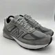 thumbnail image 1 of New Balance Shoes Mens Size 12 M 990v5 Gray Suede Running Sneakers Ultra Soft, 1 of 6