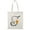 Natural, variant on Smartprints Letter J Flower Bouquet 3 Tote Bag - Image by Shutterstock, One Size Cotton Canvas Tote Bag