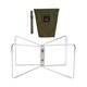 thumbnail image 3 of Soporte plegable para refrigerador Colamx soporte para cubo de hielo refrigerador resistente Plata, 3 of 8