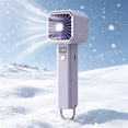 thumbnail image 7 of YingYouFu Slim Handheld Fan with Digital Display, High Speed Turbine Portable Mini Fan, USB Rechargeable Strong Airflow for Outdoor Office Home Travel, 7 of 7