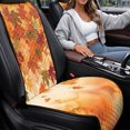 thumbnail image 4 of Eheartsgir Autumn Maple Leaf Print Car Front Seat Covers for Most Vehicles, Non Slip Scratchproof Car Seat Cover 2-Pack Polyester Front Car Seat Covers, 4 of 7