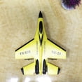 thumbnail image 4 of Avión de control remoto de 2,4 G, juguete SU35, planeador RC, fácil de montar, para exteriores Amarillo, 4 of 9