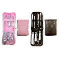 thumbnail image 3 of Stainless Steel Manicure and Pedicure Tool Kit with Foldable Pouch 11-Piece, 3 of 7