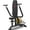 Black, variant on HVO Seated Dip Machine Tricep: Dip Machine Exercise for Biceps Plate Loaded Training Equipment Steel Fitness Red