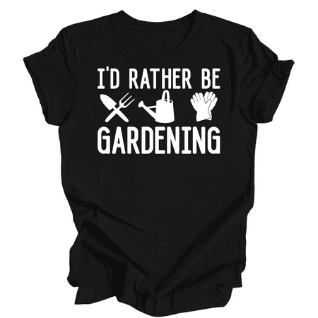 

Plant Lover Shirt Gardener T-Shirt Gardening Gift I d Rather Be Gardening