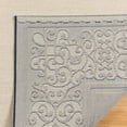 thumbnail image 4 of Gertmenian Paseo Tedo Transitional Damask Sand/Navy Outdoor Area Rug, 5x7, 4 of 7