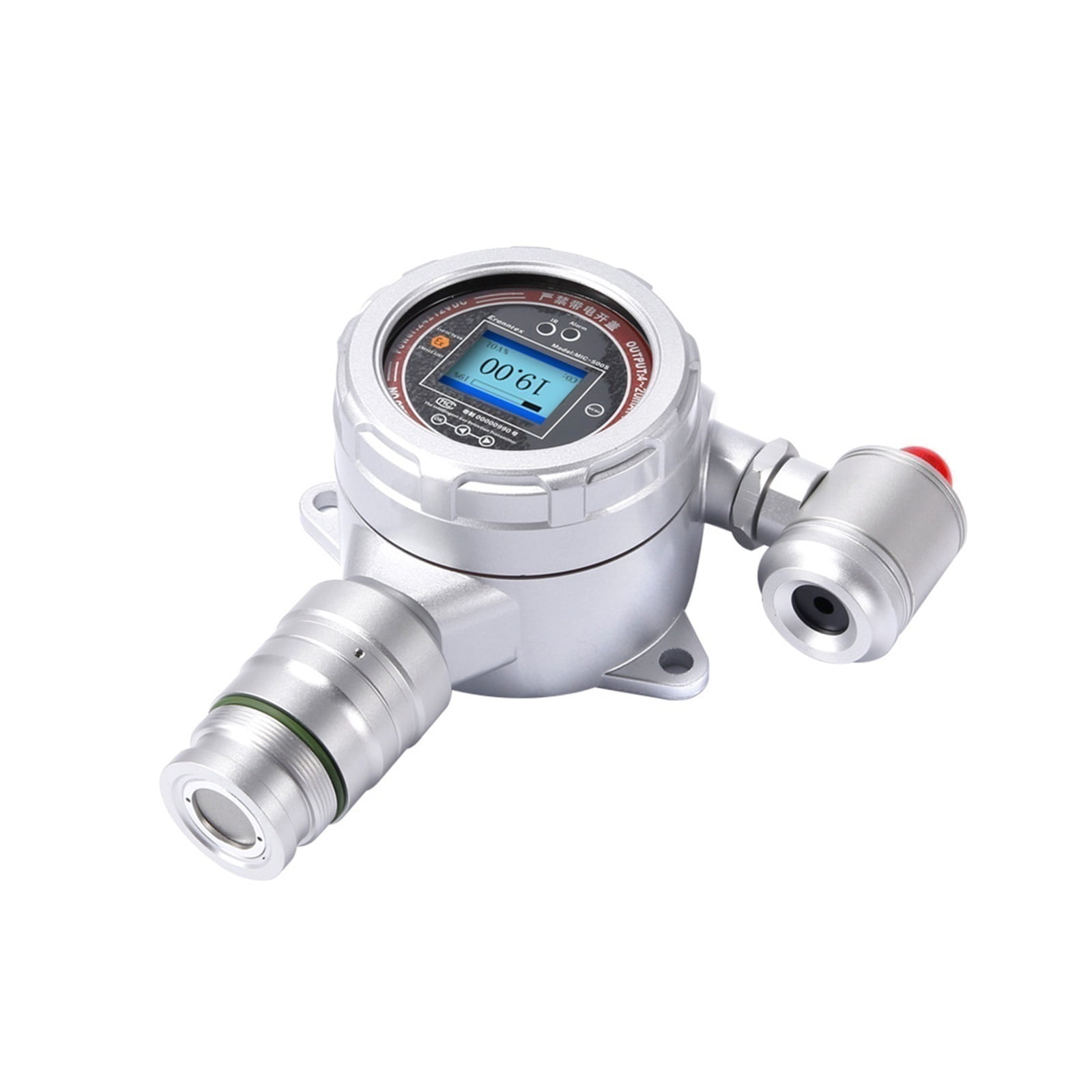 Gas Leak Sniffer Detector,Hydrogen Chloride Gas Detector,with LCD Display Leak Alarm Concentration Tester,0-100ppm , 0-1000ppm , 0-5000ppm