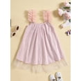thumbnail image 3 of Bagilaanoe Toddler Baby Girl Summer Dress Sleeveless A-line Princess Dresses 6M 9M 12M 18M 24M 3T 4T Kids Casual Swing Sundress, 3 of 9