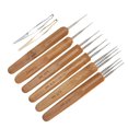 thumbnail image 5 of MesaSe Dreadlocks Crochets Bamboo Handle MultiHead Reggae Special Dirty Braid Knitting Tool, 5 of 5