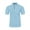 Light Blue^, variant on Golf Shirts for Men Men's Casual Solid Color Button Down T-Shirt Top, Short Sleeve Round Neck Polo Shirt, True Classic Tees Men