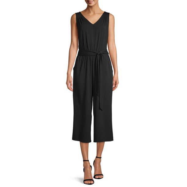 Time and Tru Women's Knit Jumpsuit