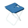 thumbnail image 4 of MAGIDEAL Folding Stool Outdoor Portable Seat Modern Train Seating Stool Fishing Chair for Blue, 4 of 8