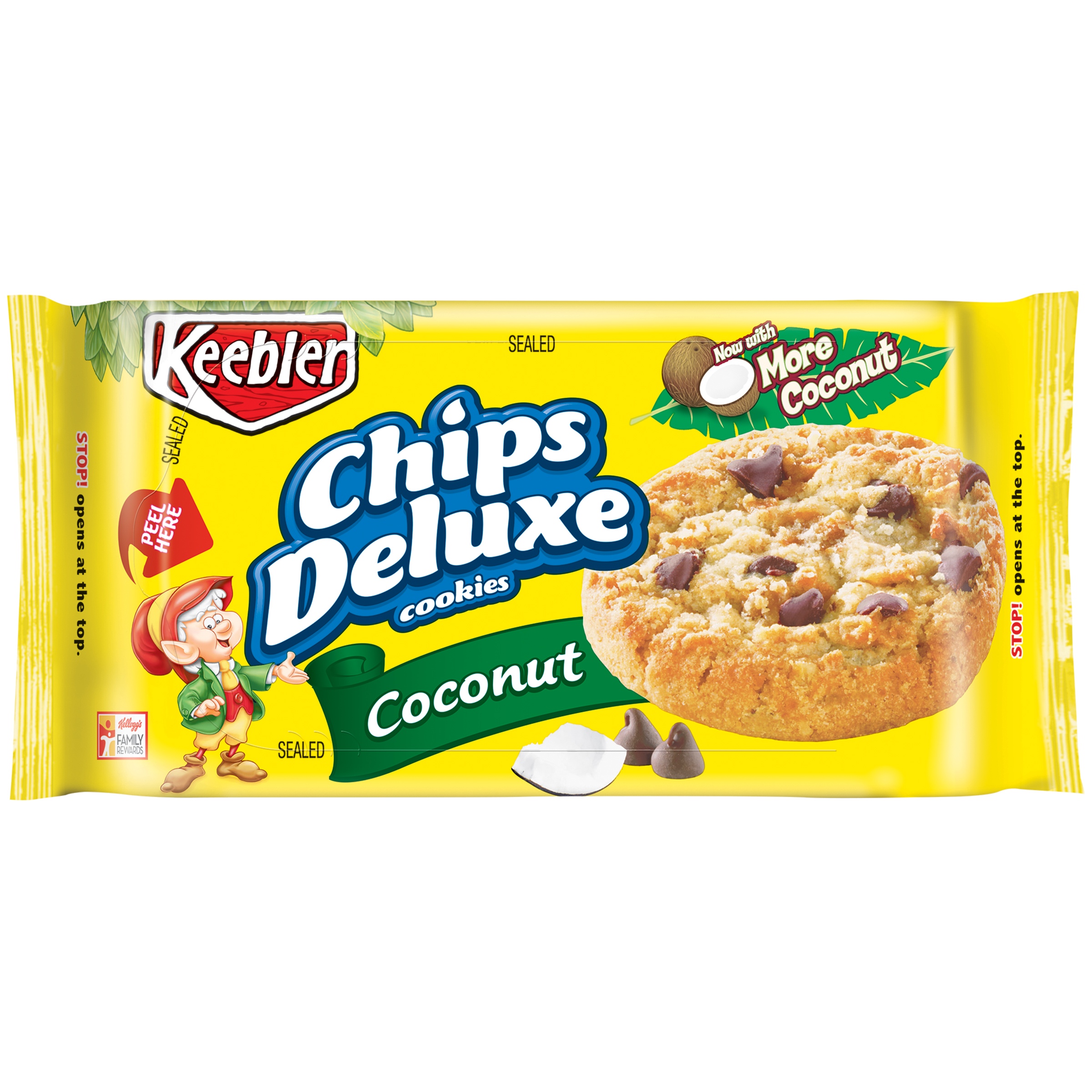 Keebler Chips Deluxe Coconut Cookies, 11 oz by Kellogg Sales Co.