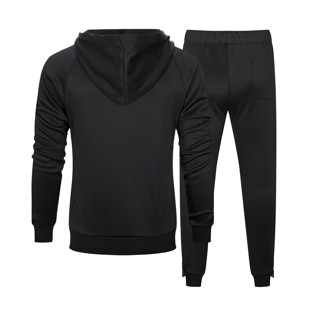 Ensemble Survetement Decontracte pour Homme Complet a Manches Longues Jogging Jogging Combinaisons de Survetement Athletiques Walmart