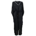 thumbnail image 3 of Raviya Women's Maxi Dress Swim Cover-Up (M, Black), 3 of 4