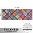 thumbnail image 5 of Kitchen Rugs Sets Of 2,Multicolor Ethnic Mandala Pattern Anti Fatigue Kitchen Mat Rugs Non Slip Washable,Decorative Kitchen Floor Mats for Kitchen,Sink,Laundry,17"X47", 5 of 5