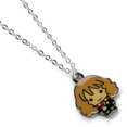 thumbnail image 3 of Harry Potter - Collar Diseño Chibi Hermione (Plateado, Marrón), 3 of 3