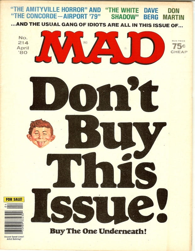 MAD Magazine #214 April 1980