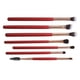 thumbnail image 4 of Juego De Brochas Cosméticas Para Sombra De Ojos, Brochas De Maquillaje De Ojos De Fibra Artificial Súper Suaves Hechas A Mano Con De Madera Para Uso Individual, 4 of 8