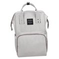thumbnail image 1 of Bolso cambiador multifunción momia madre pañal bebé recién nacido gris Zulema Mochila del pañal de la madre, 1 of 8