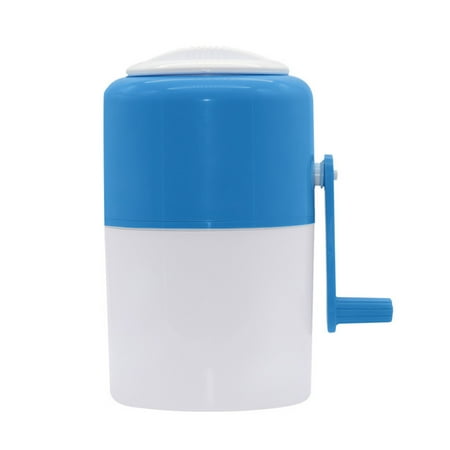 

Hand-operated Ice Shaver Mini Ice Shaver with Slushie Machine with Stainless Steel Blades Ice Shaver for Children Adults