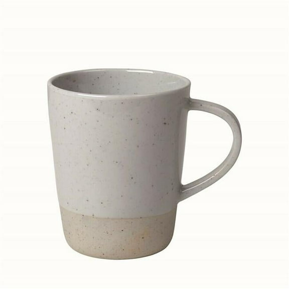 Blomus 64114.4 8.5 oz Sablo Mug, Beige & Gray - Set of 4