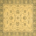 thumbnail image 1 of Ahgly Company Indoor Square Oriental Brown Traditional Area Rugs, 8' Square, 1 of 4