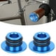 thumbnail image 4 of Tapón De Manillar Resistente Y Duradero, Extremos De Manillar Negros/azules, Accesorio Para Deportes De Ciclismo Cergrey G335 Azul, 4 of 8