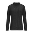 thumbnail image 4 of Fengactive Sweaters for Women Fashion Casual Solid Color Long Sleeve Turtleneck Pullover Top Sweaters, 4 of 8