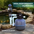 thumbnail image 2 of Half Off Ponds Simply Clear Pond Filter System, 2 HP Blower, Up to 5,000 Gallons, 2 of 6