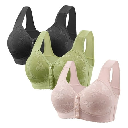 HZLPFO Womens Seamless Bra Comfort Push Up Bras Wireless Bralette Full Coverage Sport Everyday Bra BK5 42
