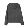 thumbnail image 5 of Resicozy Zip Up Hoodies Womens Long Sleeve Oversized Sweatshirts Y2K Jacket with Pockets 2025 Fall Trendy Clothes Dark Gray 3XL, 5 of 6