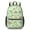 Mushroom And Frog, variant on Mushroom and Frog Green Pattern 17" School Backpacks for Teens,Waterproof Oxford Fabric,S-Shape Padded Straps for School,Travel,Hiking,Camping